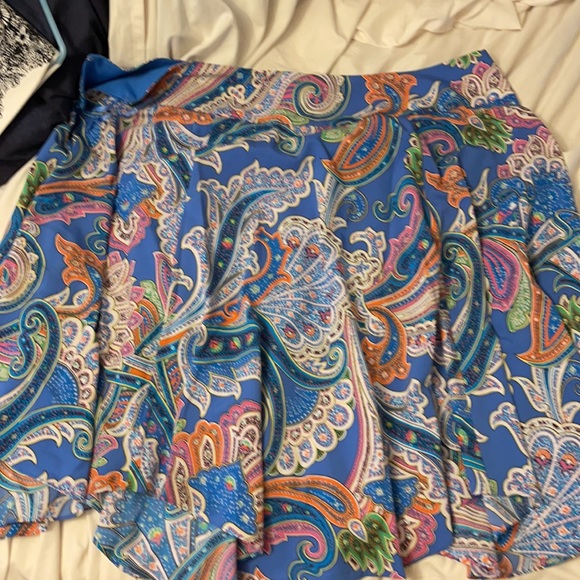 Summery, flowing plus size Ralph Lauren skirt - Picture 2 of 3